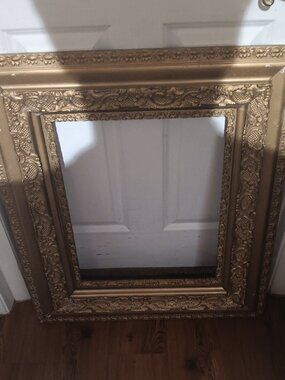 Antique frame only...In good antique condition
